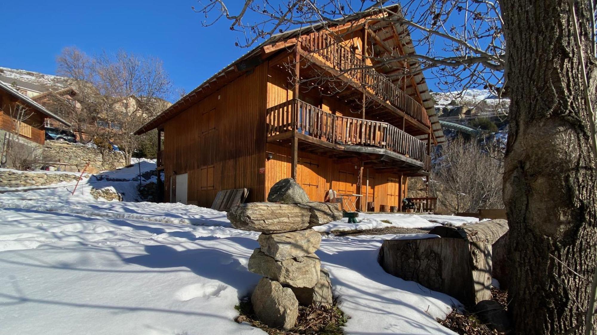 Chalet A Un Endroit Exceptionnel, Alpes, Parc National Des Ecrins Les Vigneaux Extérieur photo