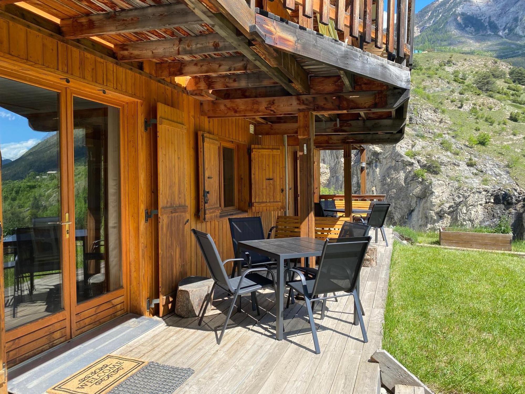 Chalet A Un Endroit Exceptionnel, Alpes, Parc National Des Ecrins Les Vigneaux Extérieur photo