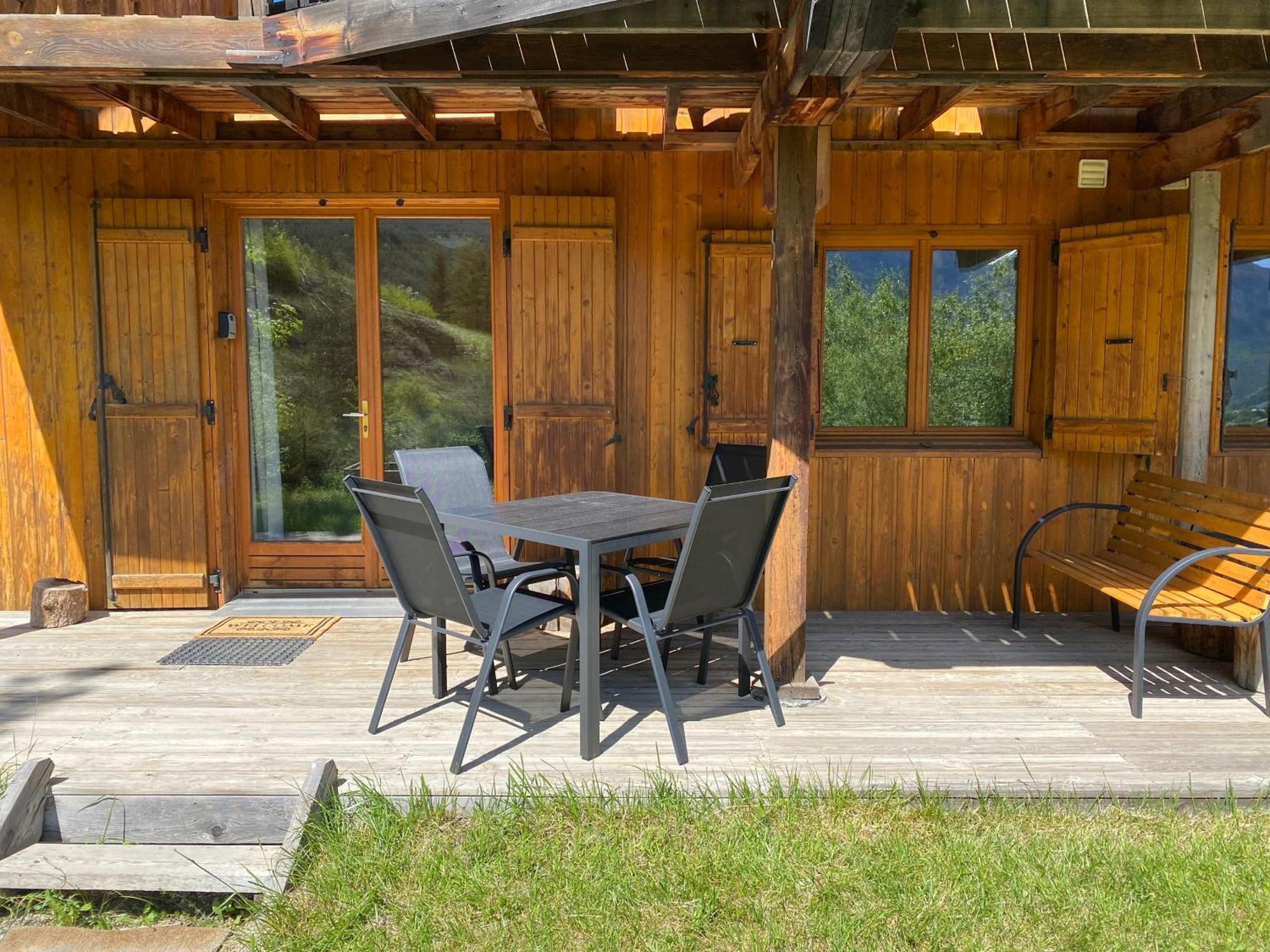 Chalet A Un Endroit Exceptionnel, Alpes, Parc National Des Ecrins Les Vigneaux Extérieur photo
