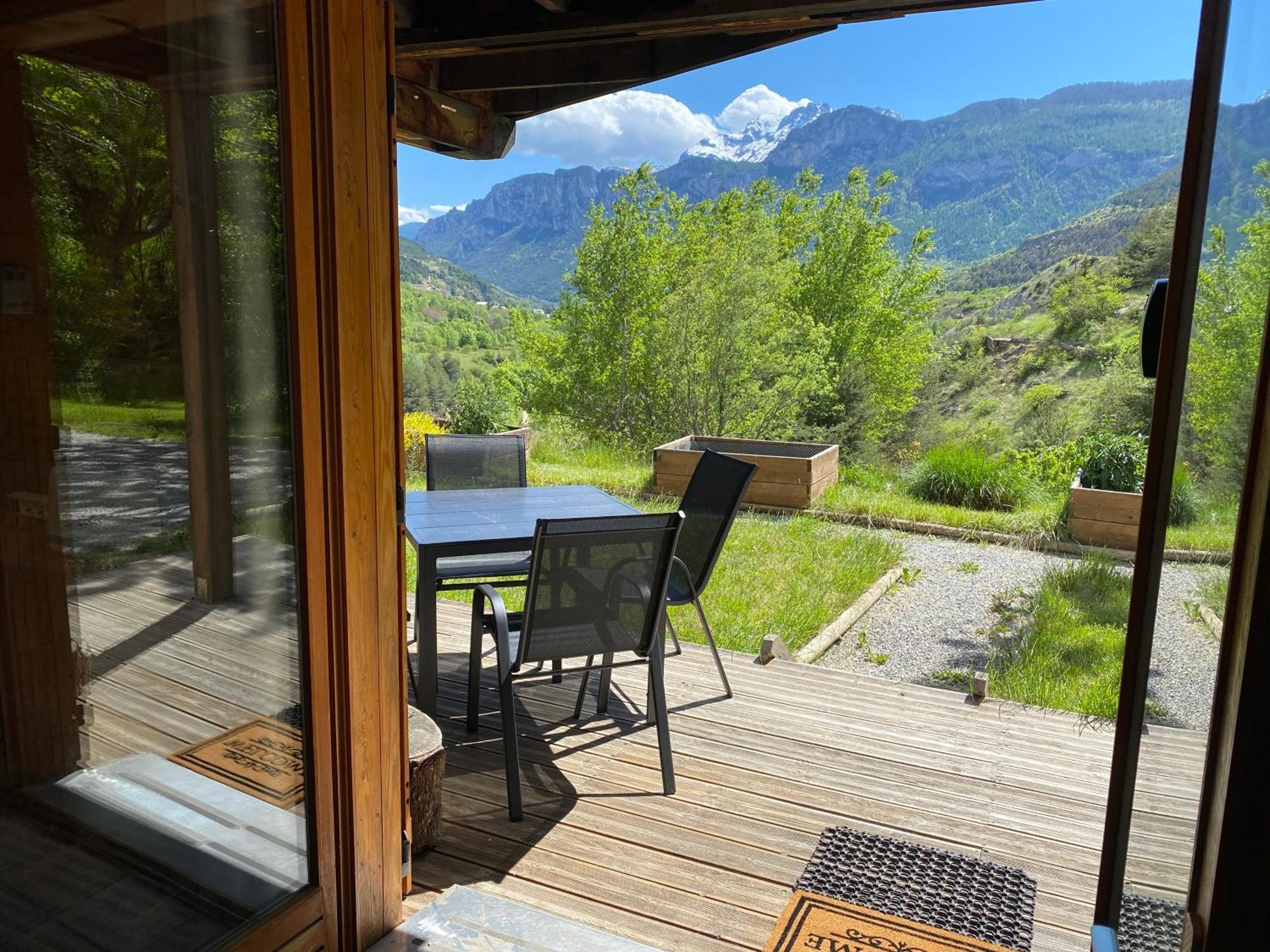 Chalet A Un Endroit Exceptionnel, Alpes, Parc National Des Ecrins Les Vigneaux Extérieur photo