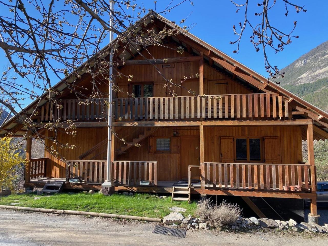 Chalet A Un Endroit Exceptionnel, Alpes, Parc National Des Ecrins Les Vigneaux Extérieur photo
