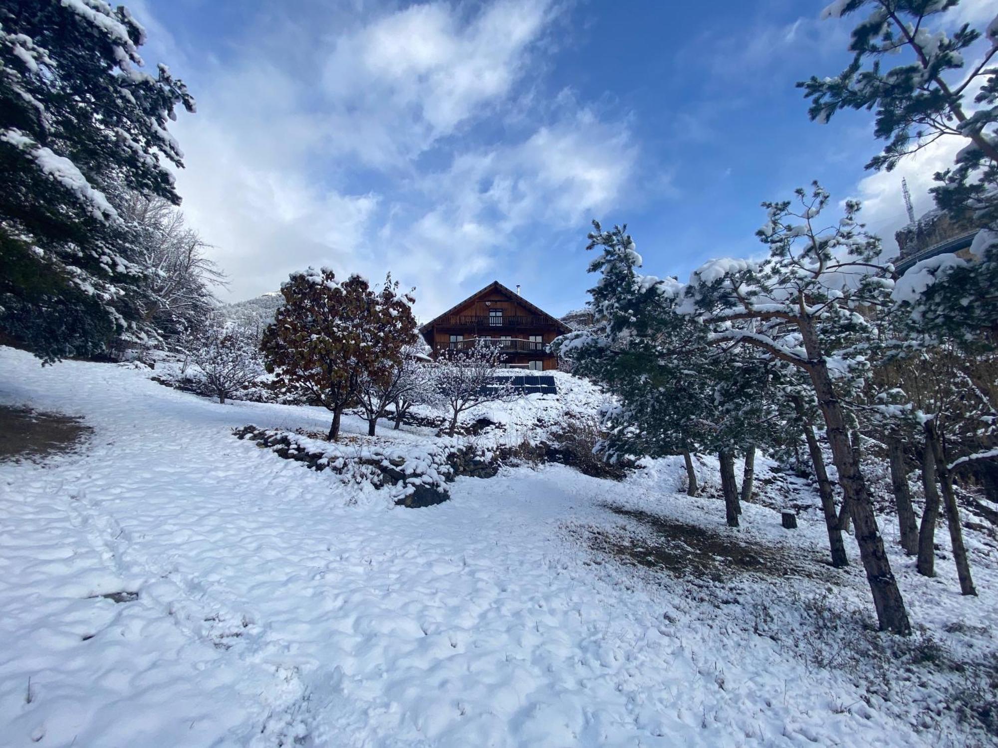 Chalet A Un Endroit Exceptionnel, Alpes, Parc National Des Ecrins Les Vigneaux Extérieur photo