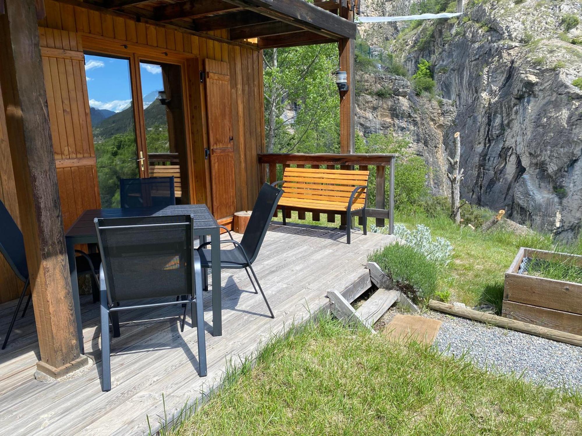 Chalet A Un Endroit Exceptionnel, Alpes, Parc National Des Ecrins Les Vigneaux Extérieur photo