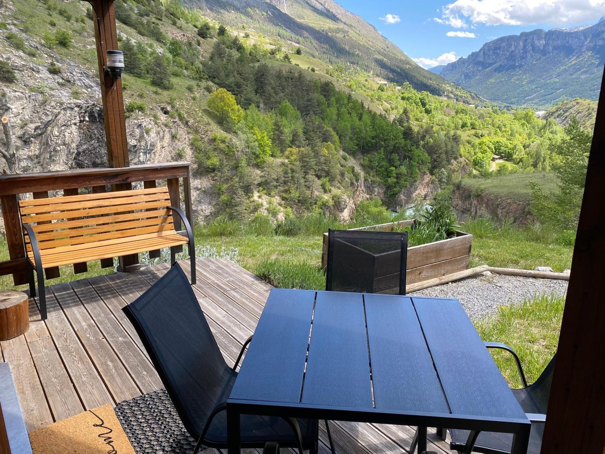 Chalet A Un Endroit Exceptionnel, Alpes, Parc National Des Ecrins Les Vigneaux Extérieur photo