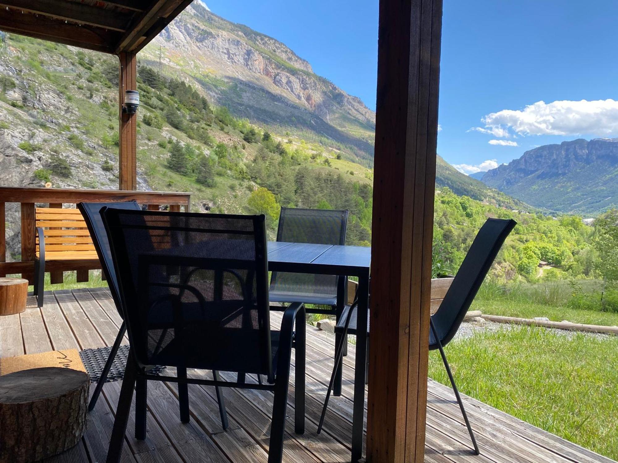 Chalet A Un Endroit Exceptionnel, Alpes, Parc National Des Ecrins Les Vigneaux Extérieur photo